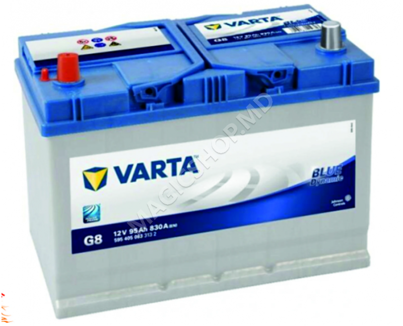 Acumulator АКБ VARTA 95 Ah jap лев Blue Dyn. (G8)